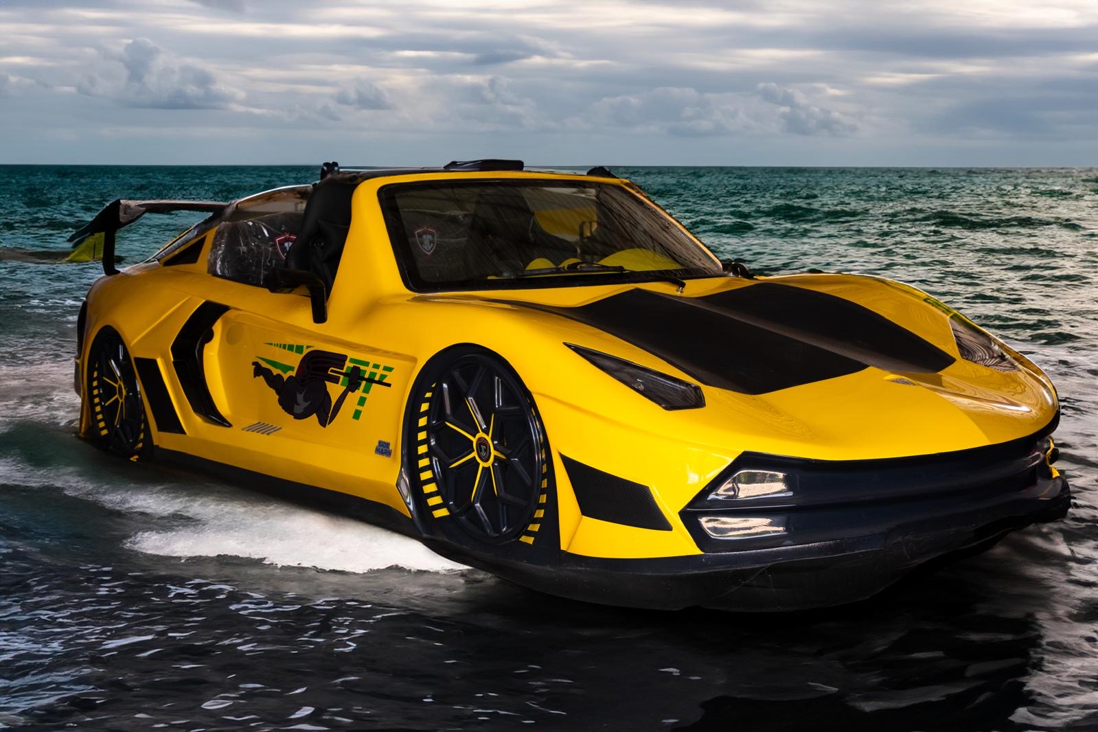 Biscayne jet car