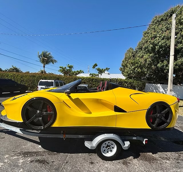 Biscayne jet car